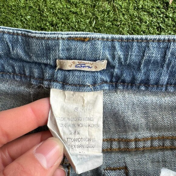 Vintage Floral Embroidered Bootcut Jeans - Picture 4 of 5